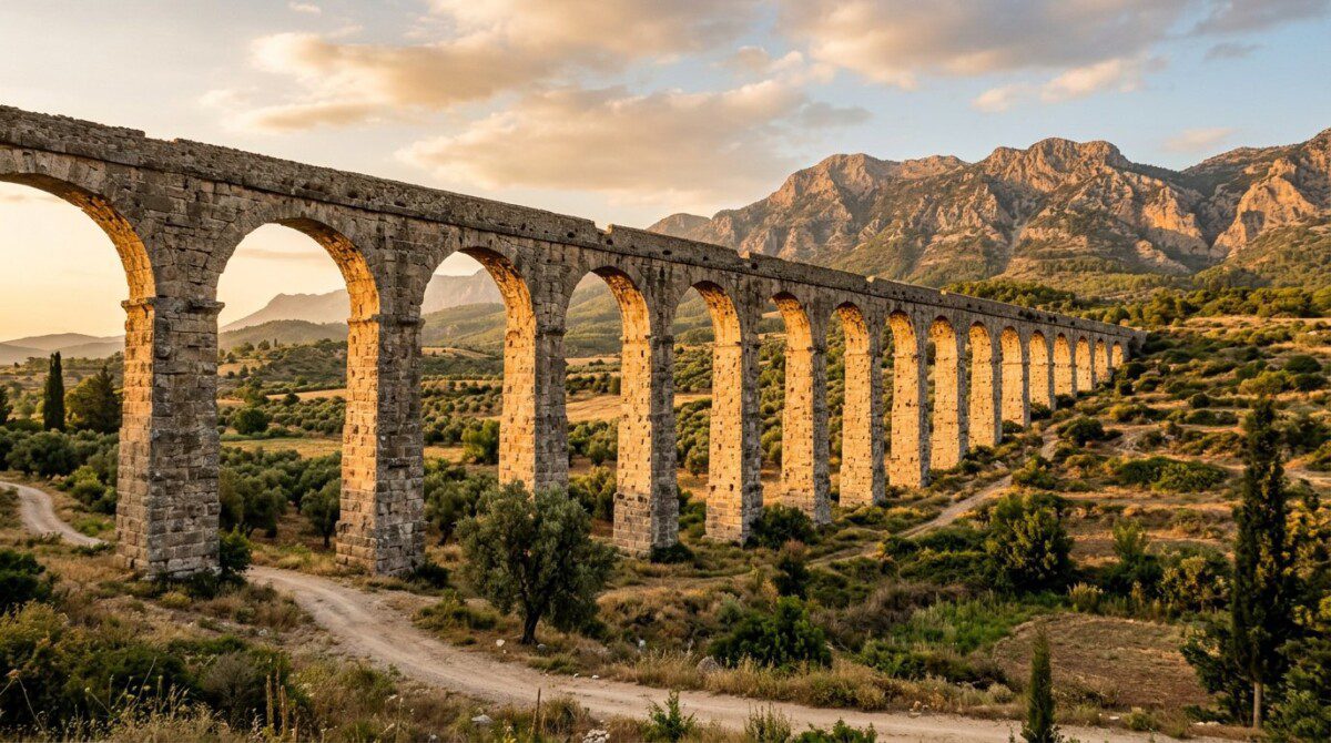 Aspendos antik Roma tiyatrosu Antalya