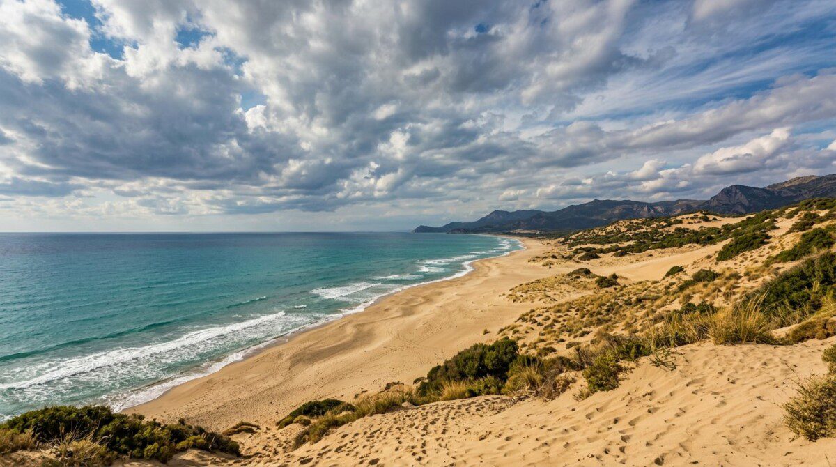 Patara plajı 18 km kumsal Antalya